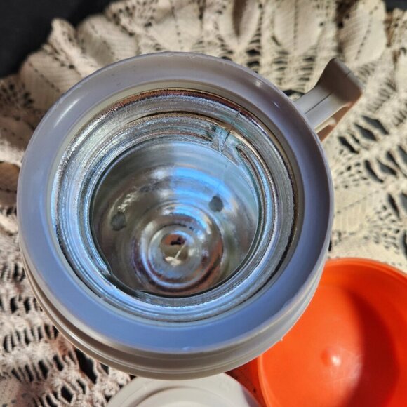 Thermos Lot of 2 Model 6002 10 oz & Food Container Insulated Jar Vintage - Picture 9 of 10